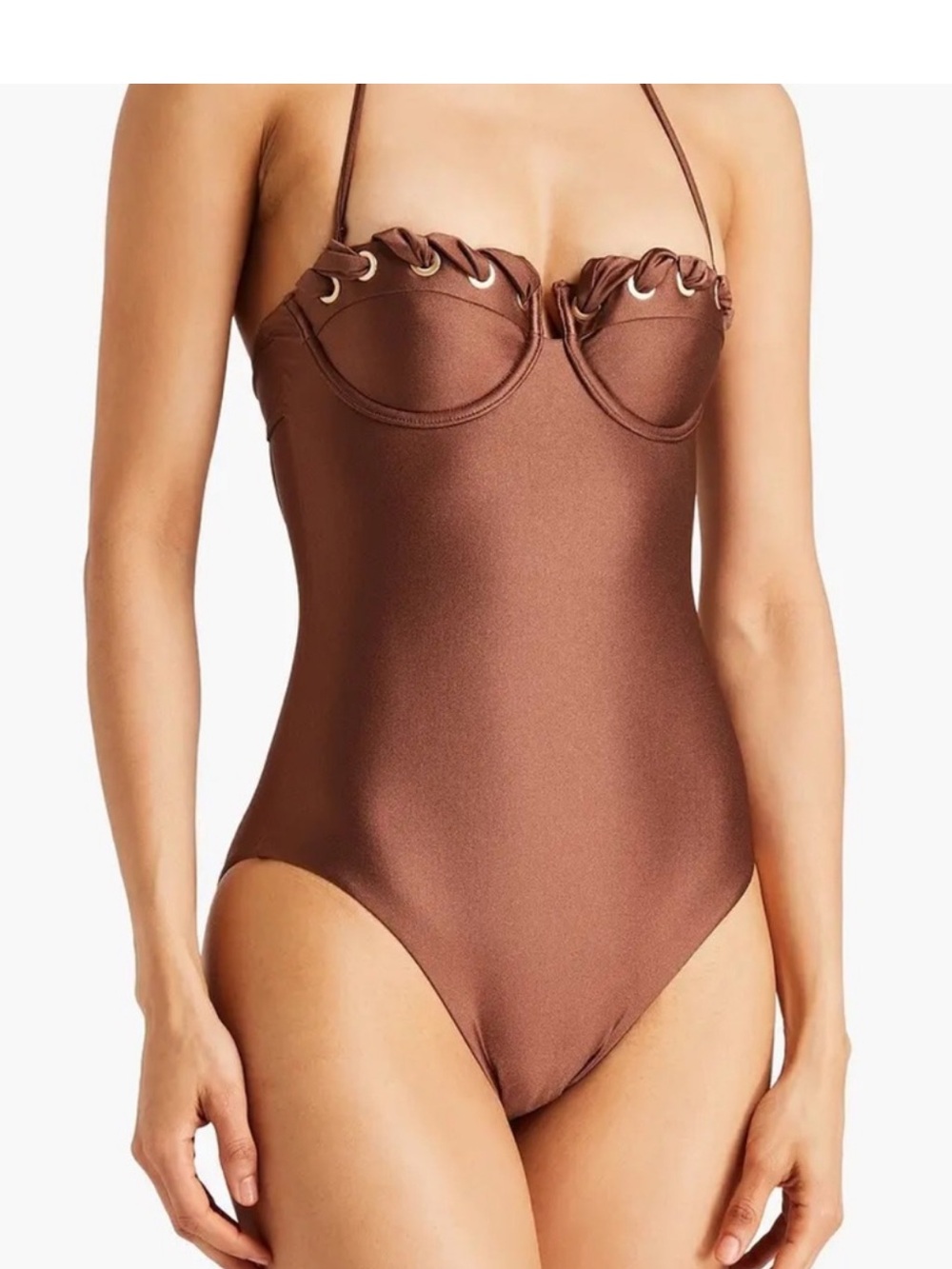 Zimmermann Devi Eyelet One-Piece Swimsuit